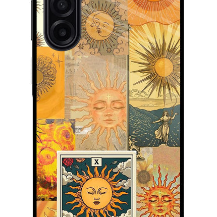 Sun Samsung A17 5G Glass Case Back Cover by Casekaro