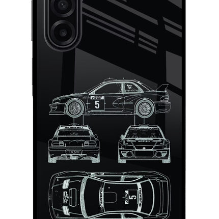 WRC'99 Samsung A17 5G Glass Case Back Cover by Casekaro