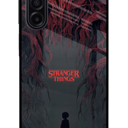 Ordinary Things Dark Side Samsung A17 5G Glass Case Back Cover by Casekaro