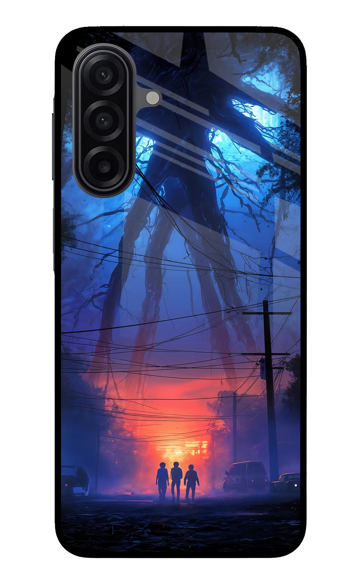 Ordinary Things Shadow Samsung A17 5G Glass Case Back Cover by Casekaro