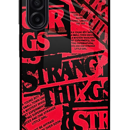 Ordinary Things Samsung A17 5G Glass Case Back Cover by Casekaro