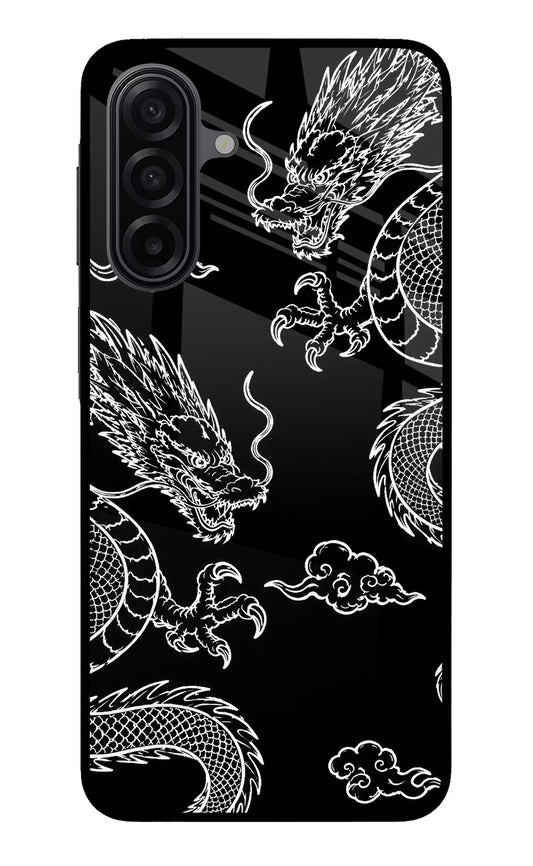 Twin Dragons Samsung A17 5G Glass Case
