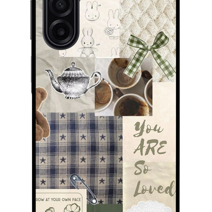 Cookie Samsung A17 5G Glass Case Back Cover by Casekaro