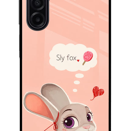 Judy Charm Samsung A17 5G Glass Case Back Cover by Casekaro