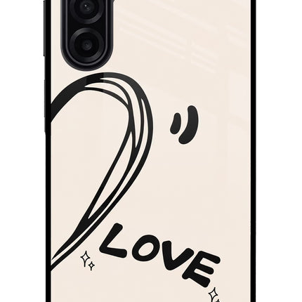 Soul Line Samsung A17 5G Glass Case Back Cover by Casekaro