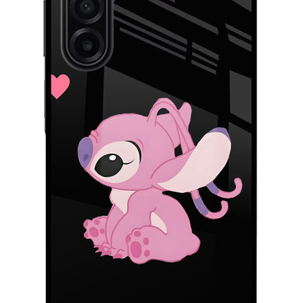 Angel Crush Samsung A17 5G Glass Case Back Cover by Casekaro