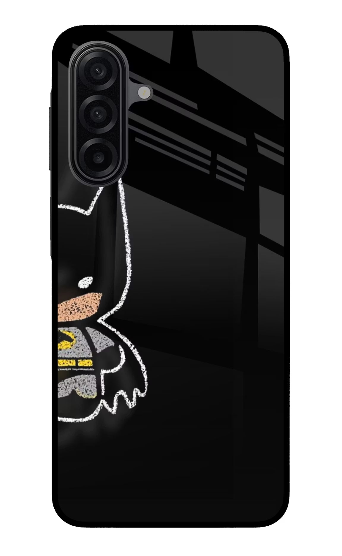 Bat Kitty Samsung A17 5G Glass Case