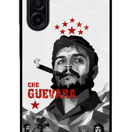 Che Guevara Iconic Samsung A17 5G Glass Case Back Cover by Casekaro