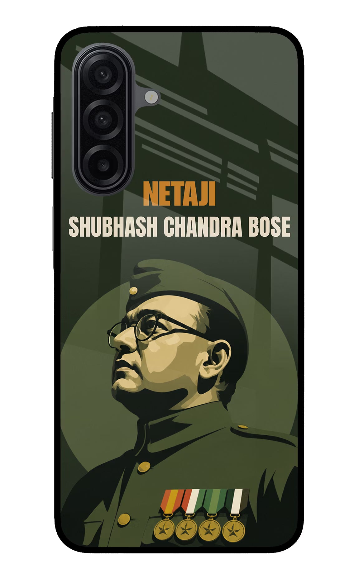 Netaji Legacy Samsung A17 5G Glass Case