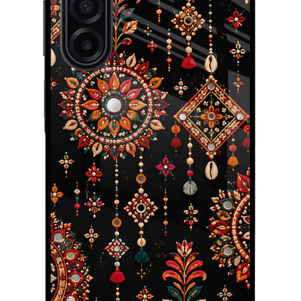 Boho Noir Samsung A17 5G Glass Case