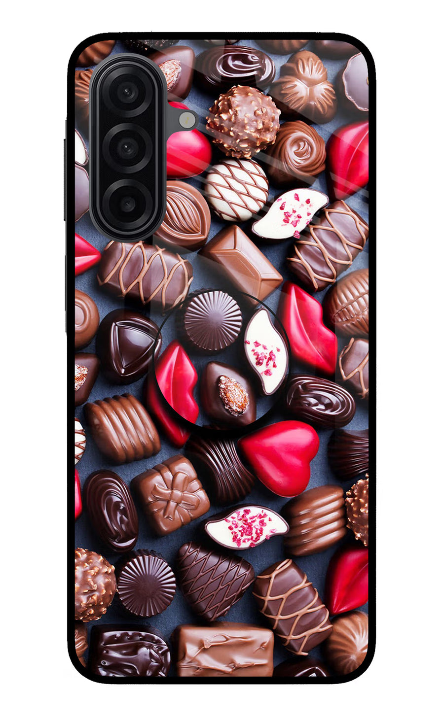 Chocolates Samsung A17 5G Pop Case, Glass case