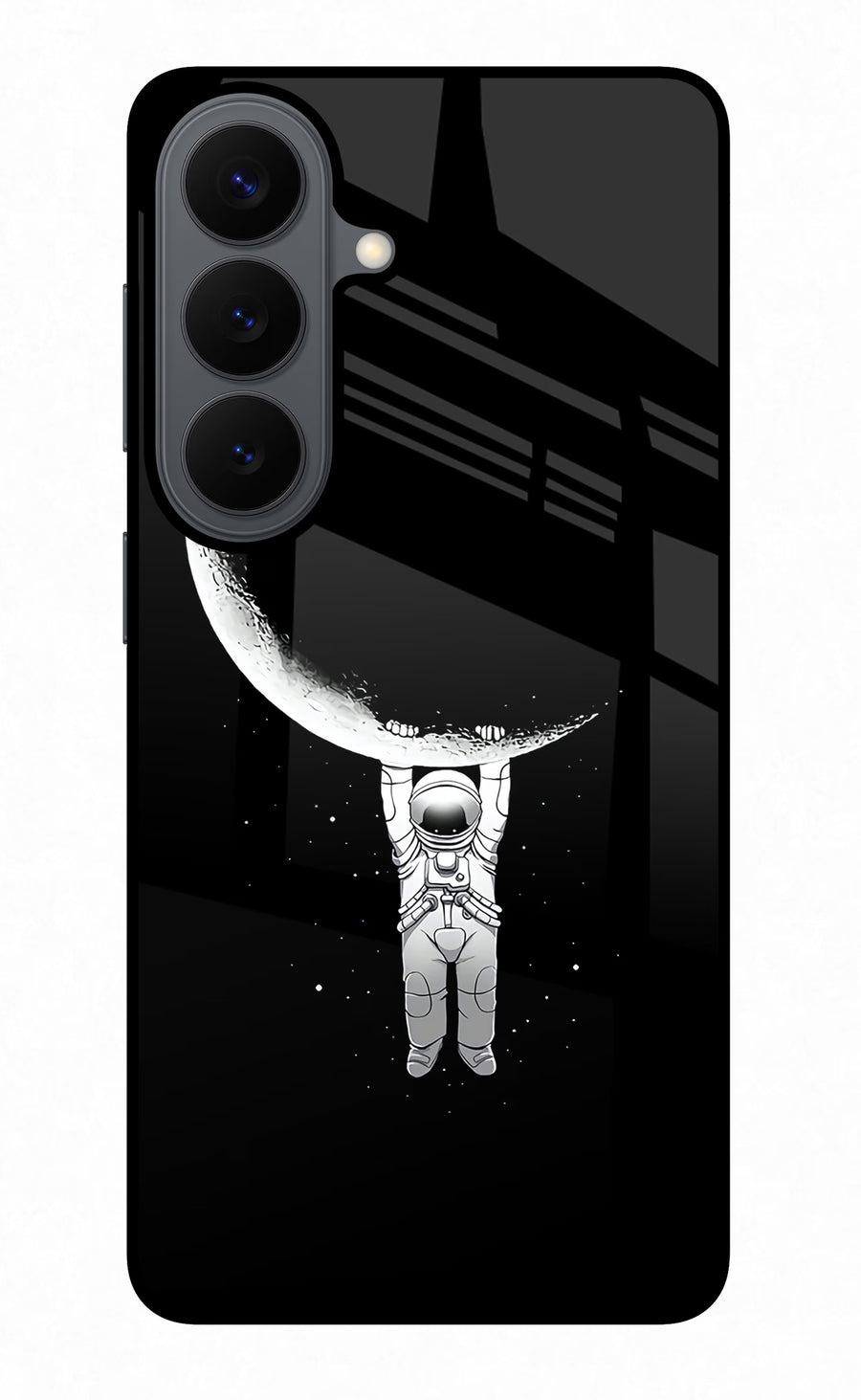 Moon Space Samsung S26 Back Cover, Glass case