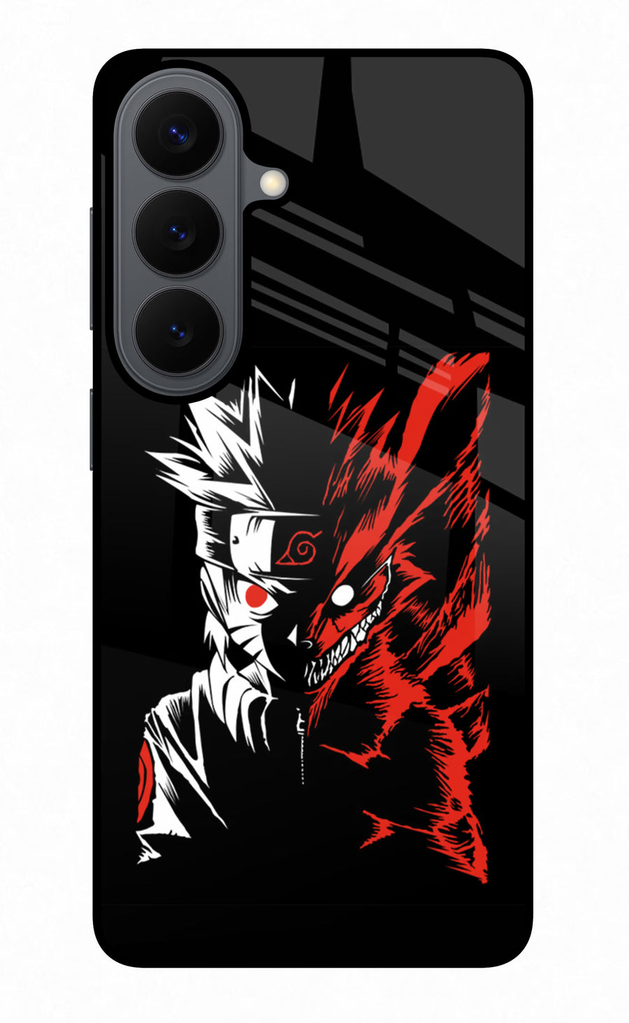 Naruto Two Face Samsung S26 Back Cover, Glass case