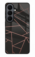Geometric Pattern Samsung S26 Glass Case Back Cover by Casekaro