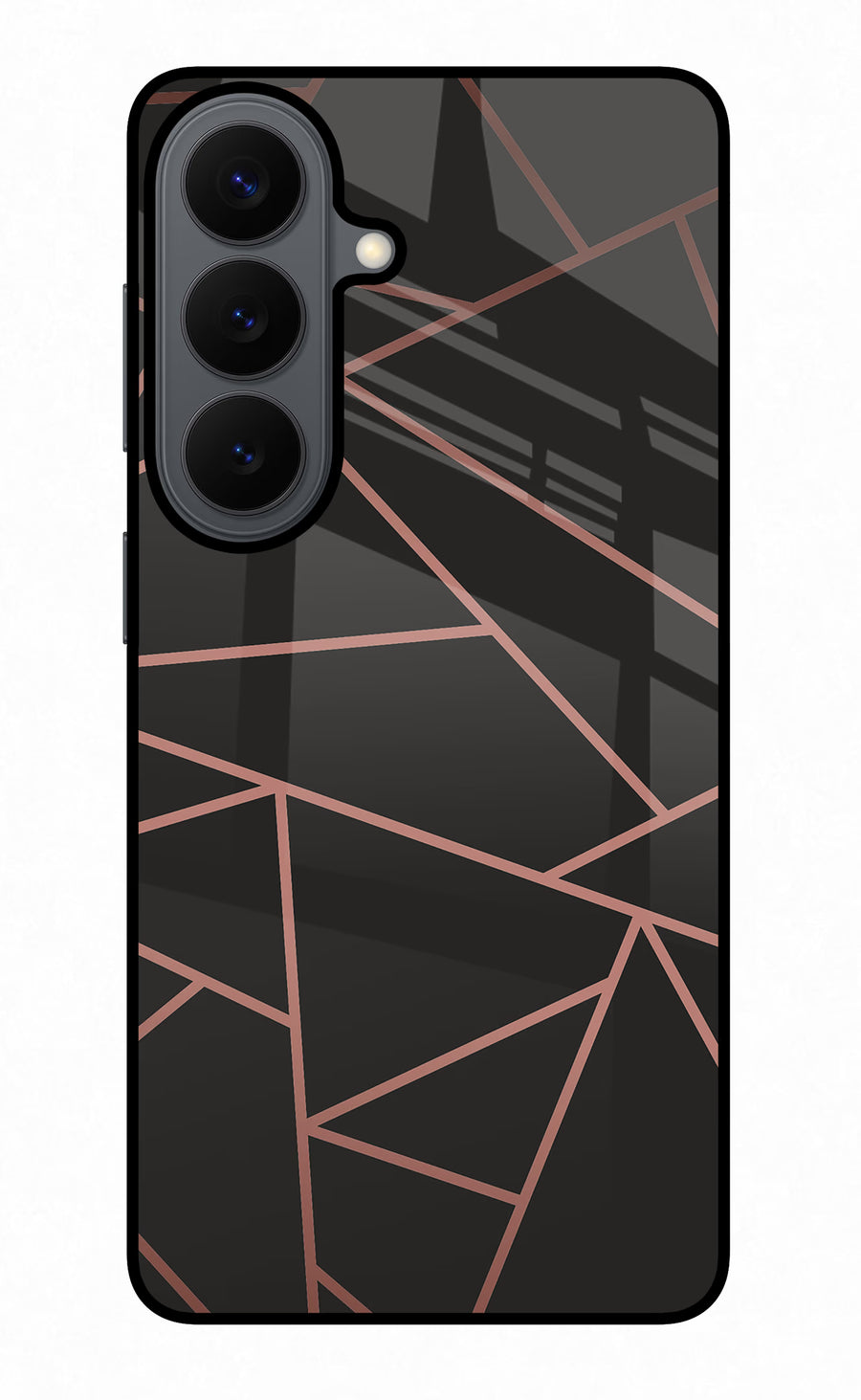 Geometric Pattern Samsung S26 Back Cover, Glass case