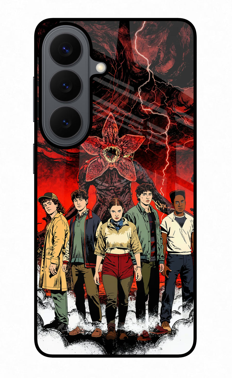 Ordinary Things Characters Samsung S26 Back Cover, Glass case
