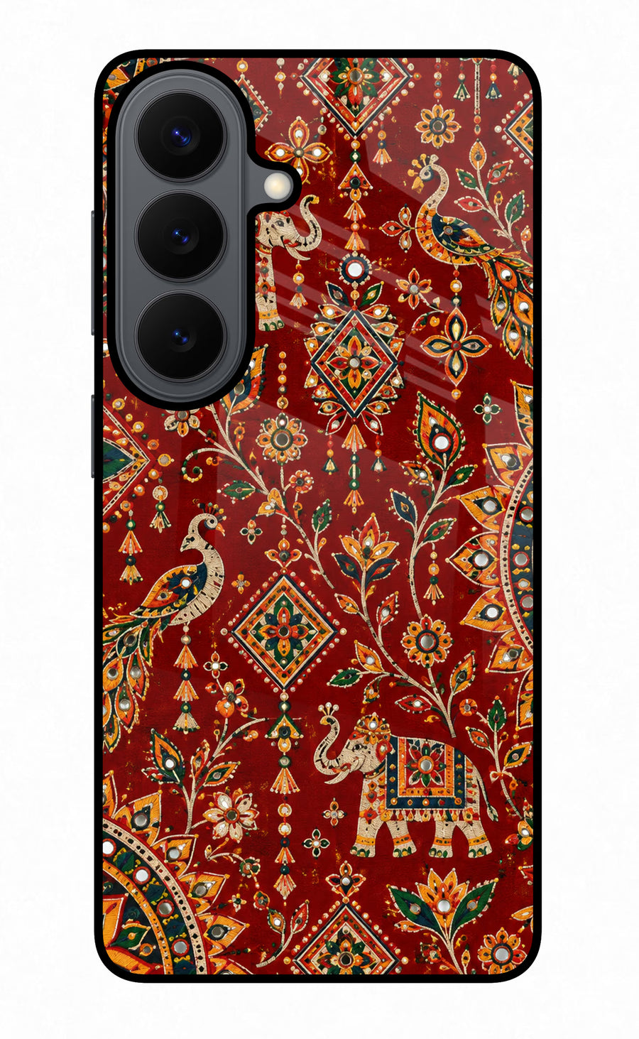 Laal Riwaaz Samsung S26 Back Cover, Glass case