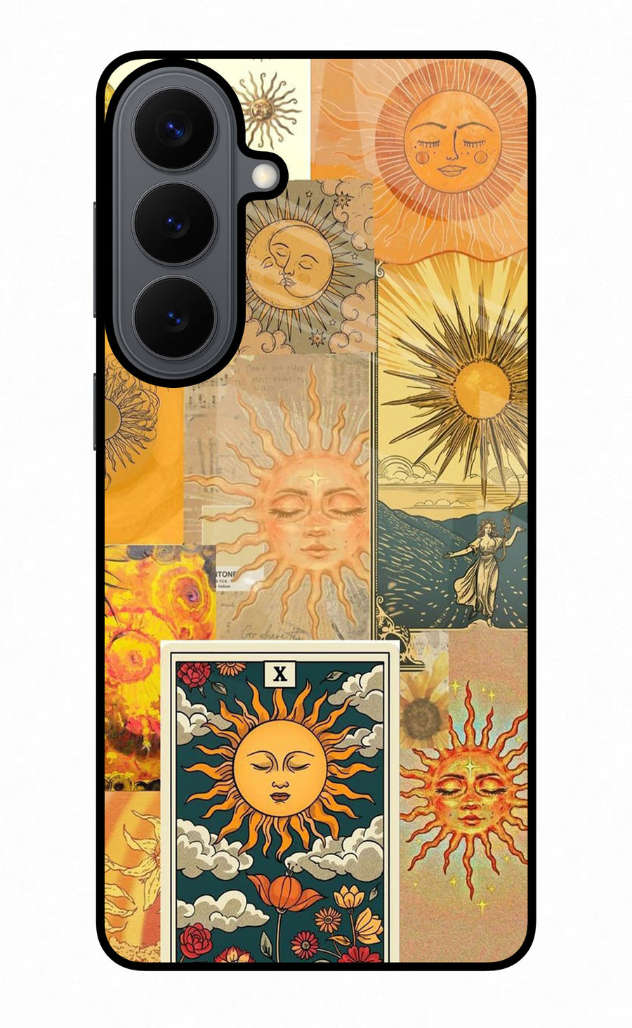 Sun Samsung S26 Plus Back Cover, Glass case