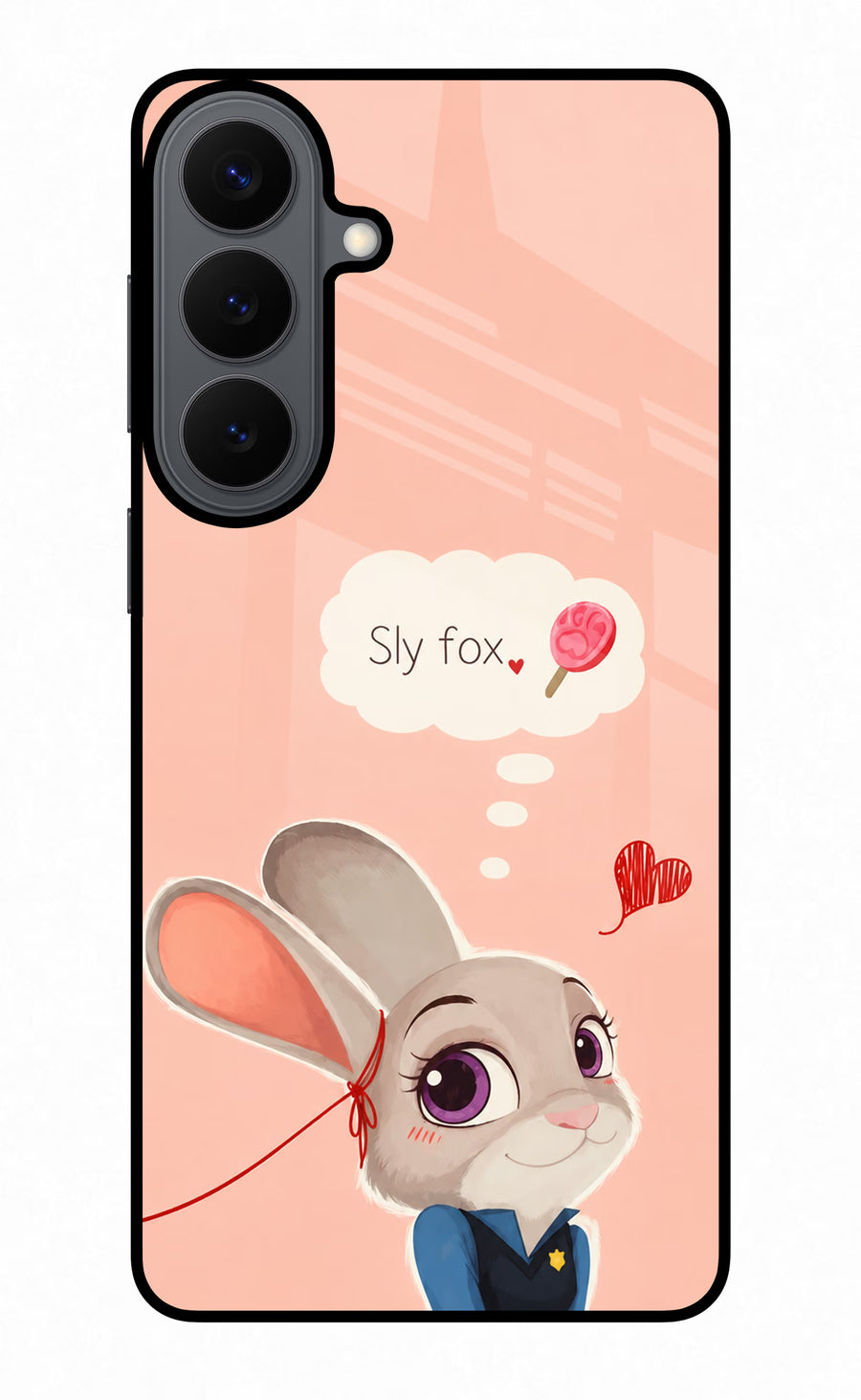 Judy Charm Samsung S26 Plus Back Cover, Glass case