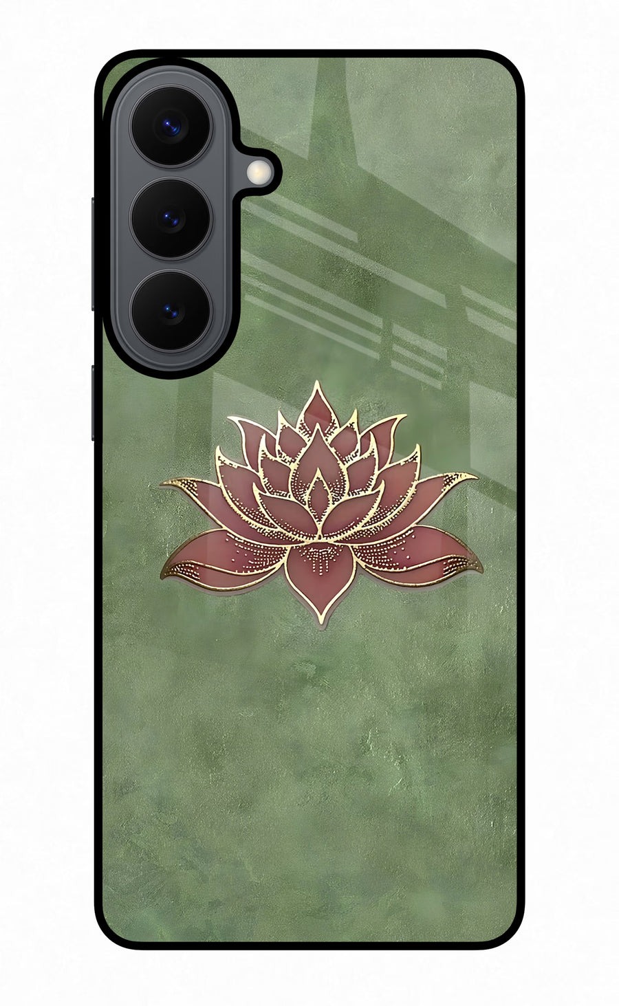 Lotus Grace Samsung S26 Plus Back Cover, Glass case