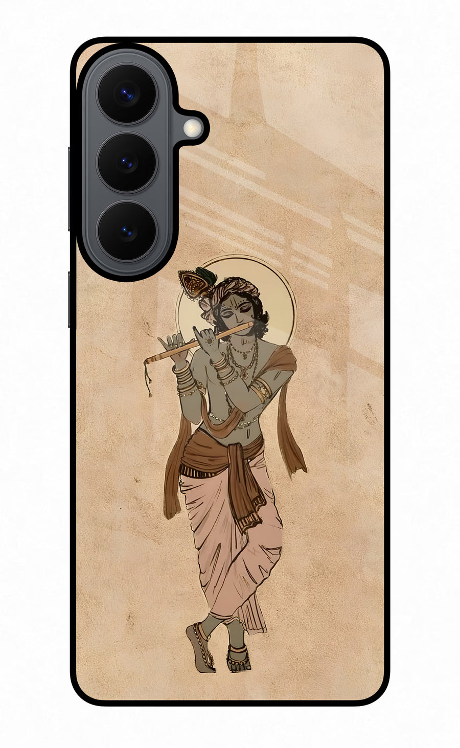 Krishna Samsung S26 Plus Back Cover, Glass case
