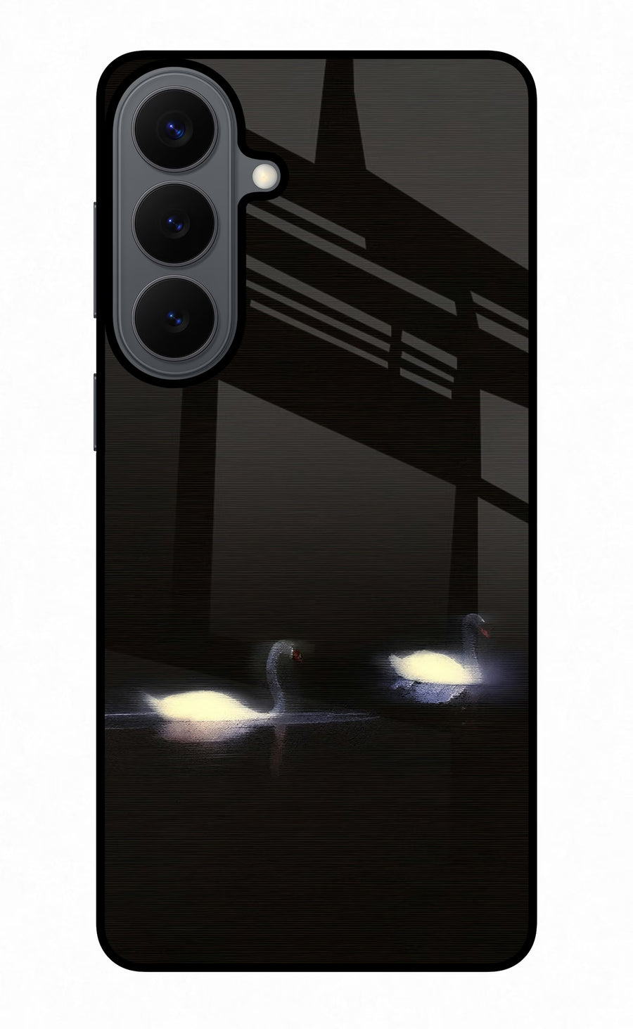 Silent Swans Samsung S26 Plus Back Cover, Glass case