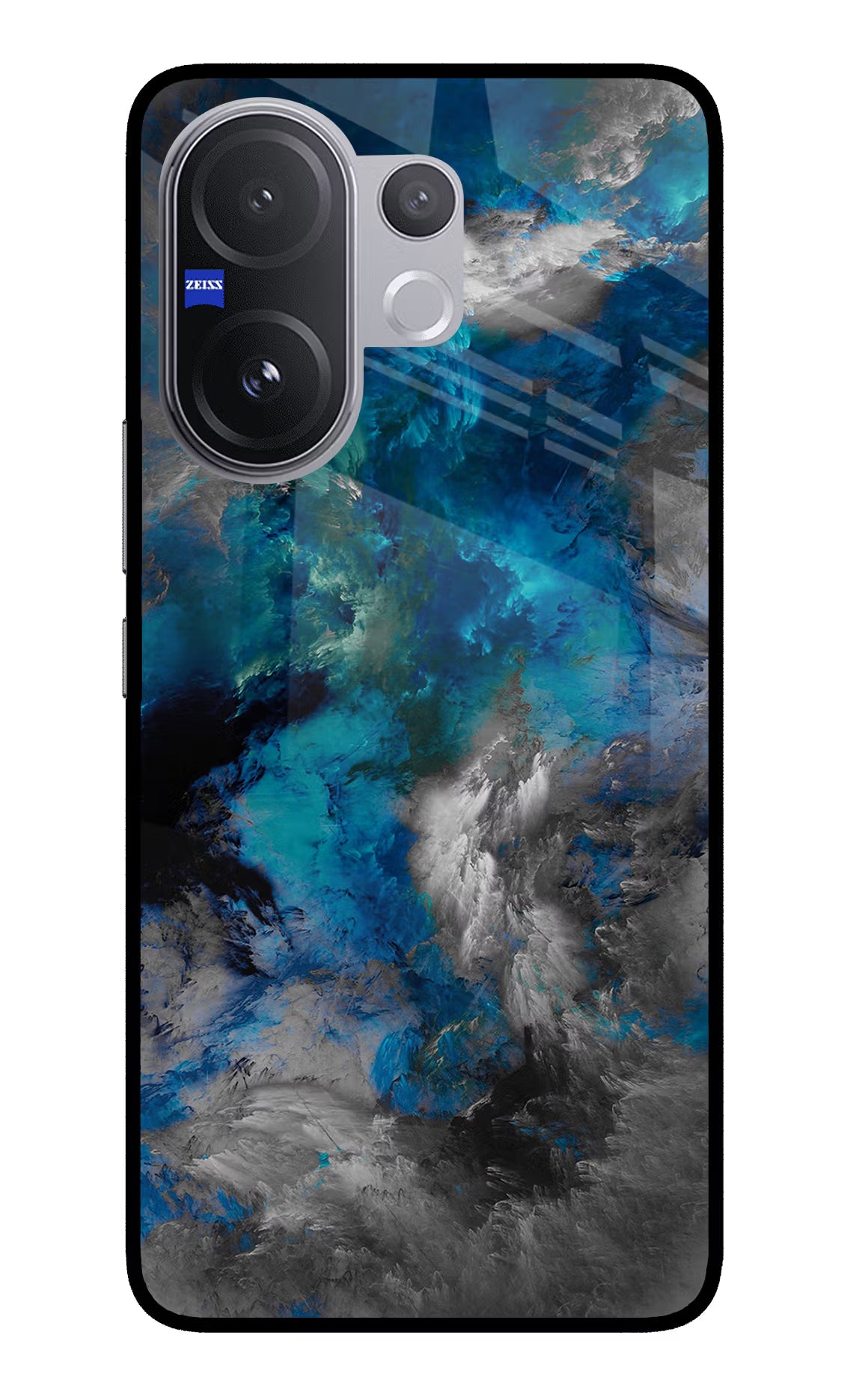 Artwork Vivo V60 5G Glass Case Back Cover by Casekaro