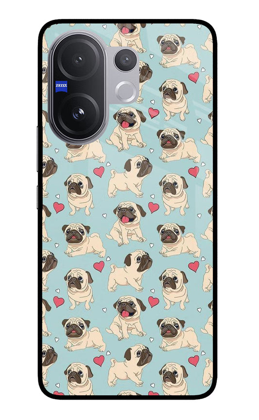Pug Dog Vivo V60 5G Glass Case