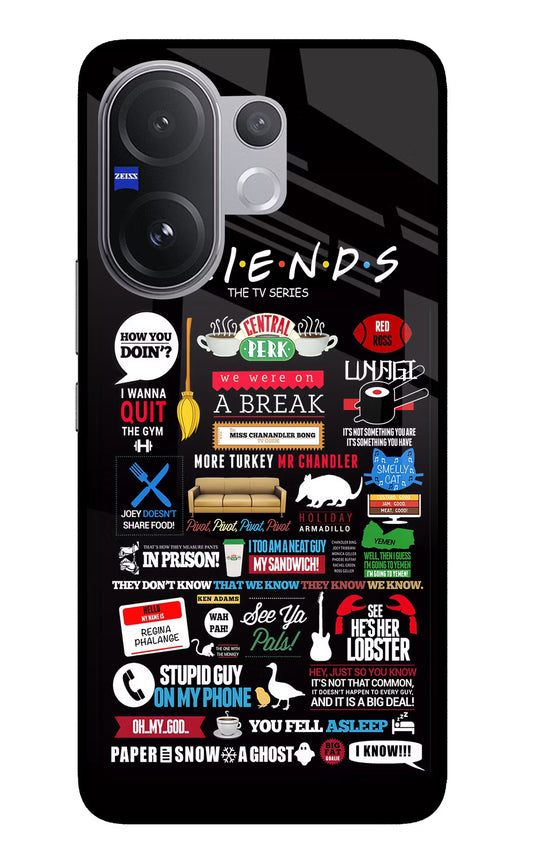 FRIENDS Vivo V60 5G Glass Case