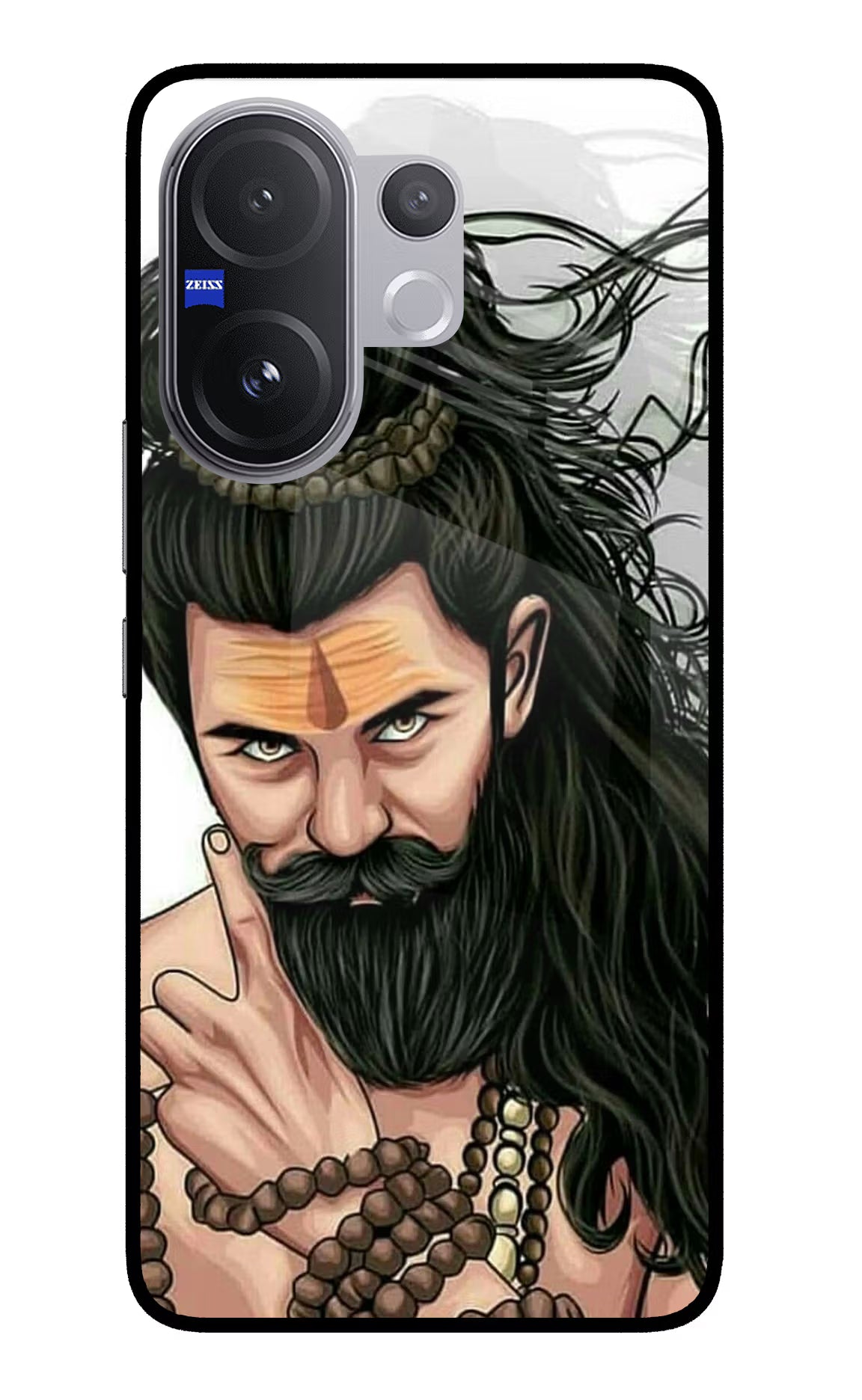 Mahadev Vivo V60 5G Glass Case Back Cover by Casekaro