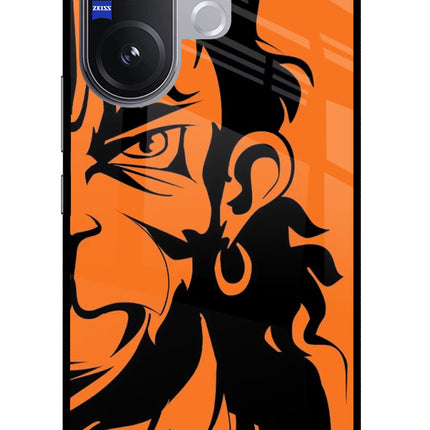 Hanuman Vivo V60 5G Glass Case Back Cover by Casekaro
