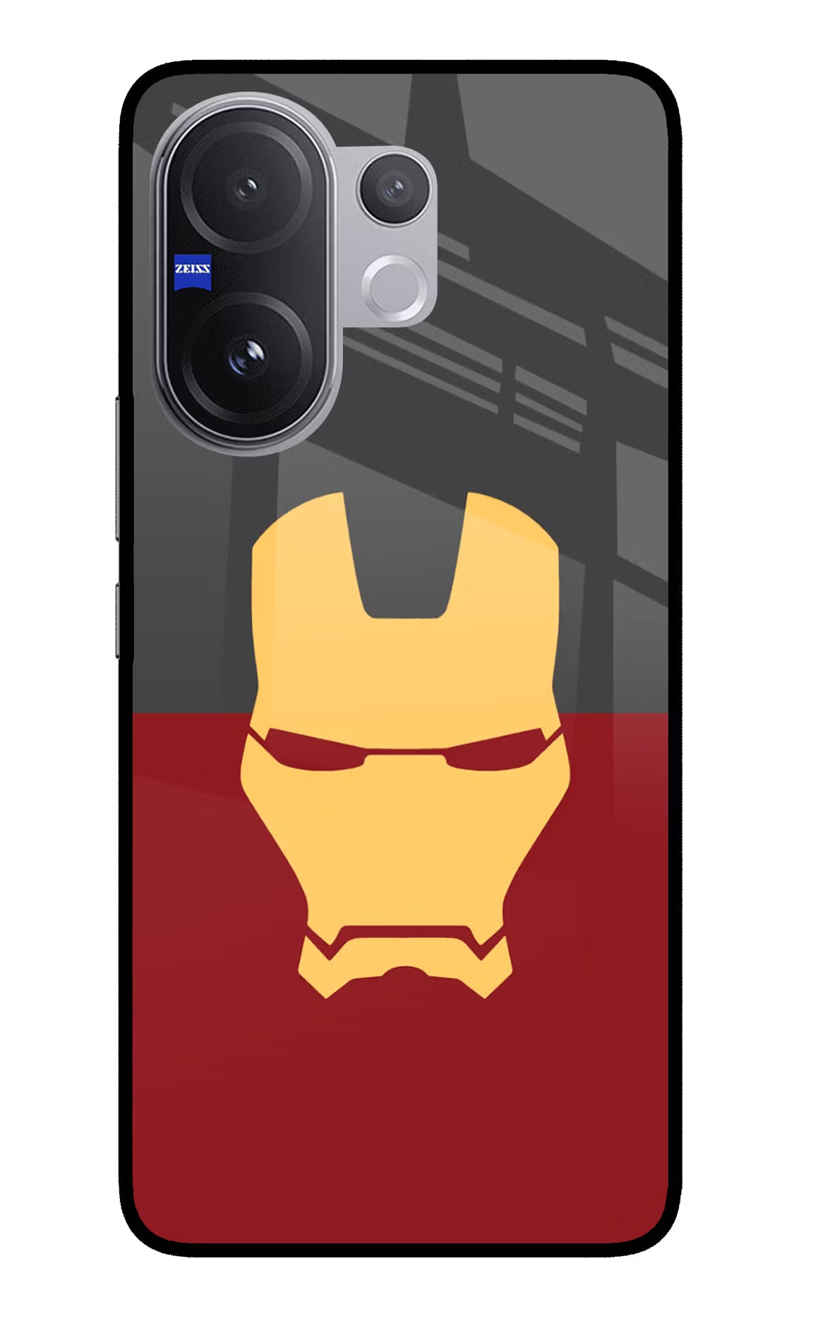 Ironman Vivo V60 5G Glass Case Back Cover by Casekaro
