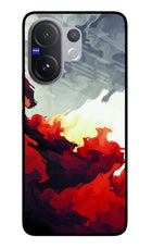 Fire Cloud Vivo V60 5G Glass Case