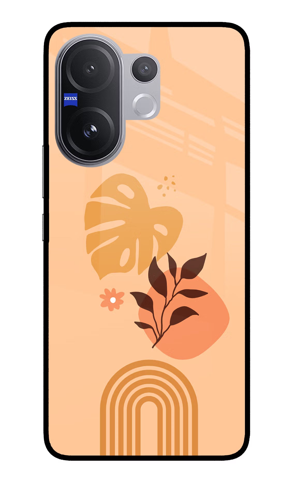 Bohemian Art Vivo V60 5G Glass Case Back Cover by Casekaro
