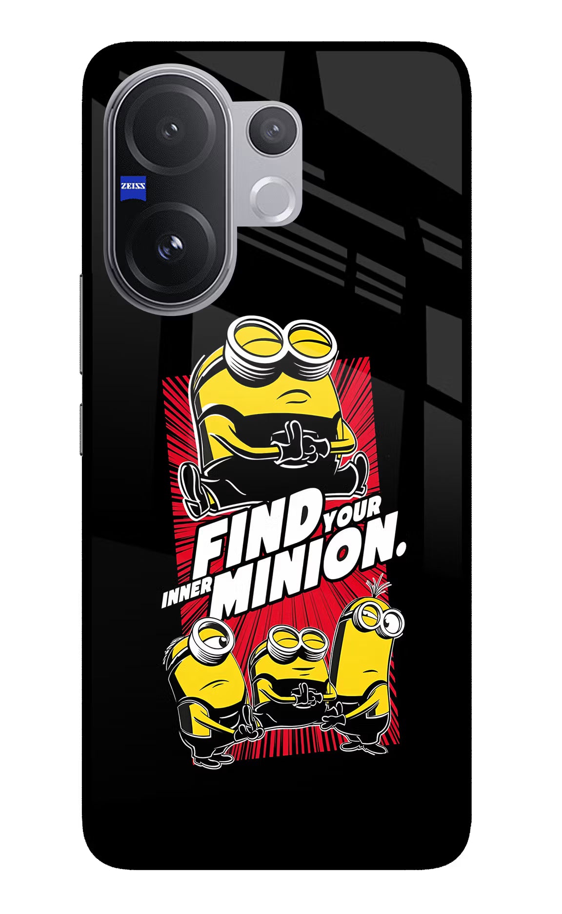 Find your inner Minion Vivo V60 5G Glass Case
