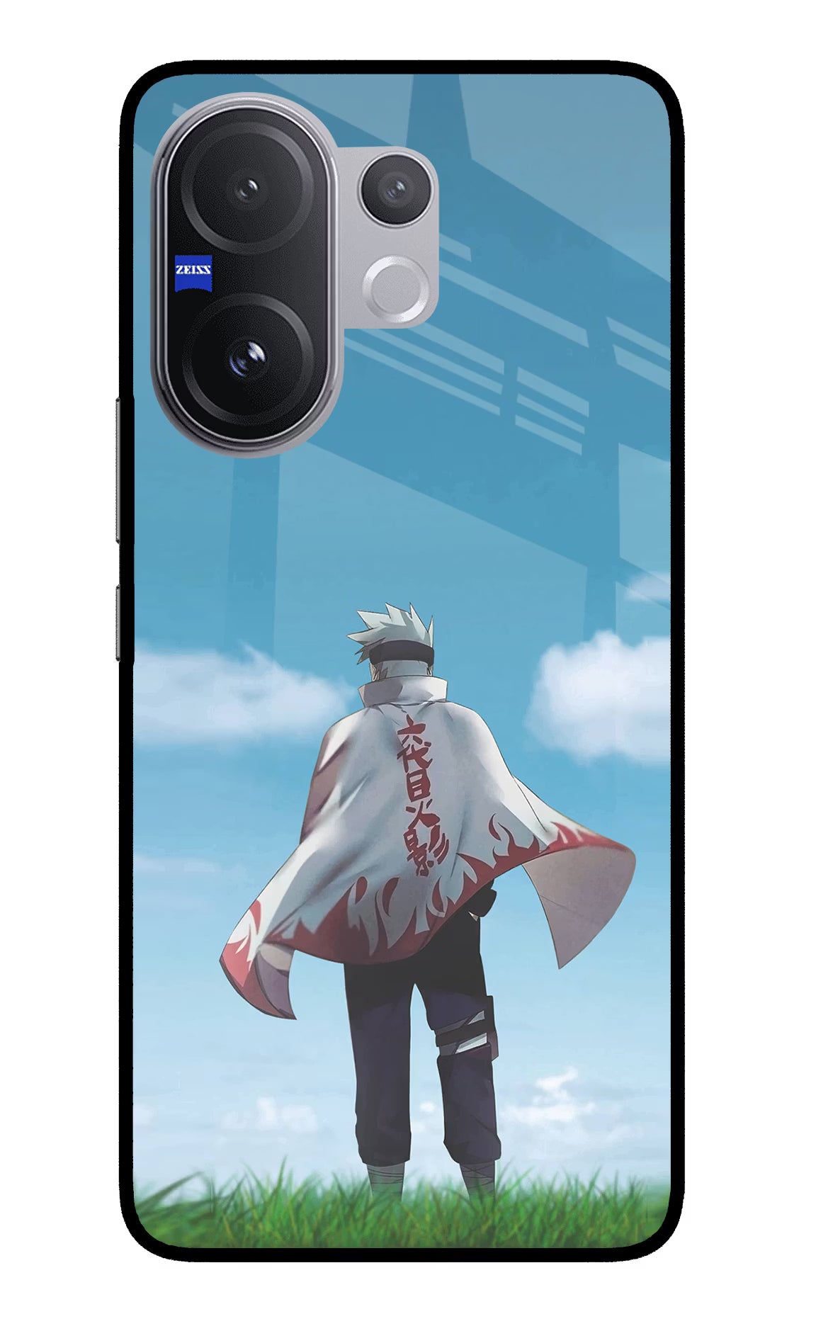 Kakashi Vivo V60 5G Glass Case Back Cover by Casekaro