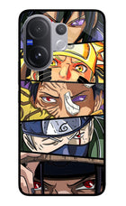 Naruto Character Vivo V60 5G Glass Case