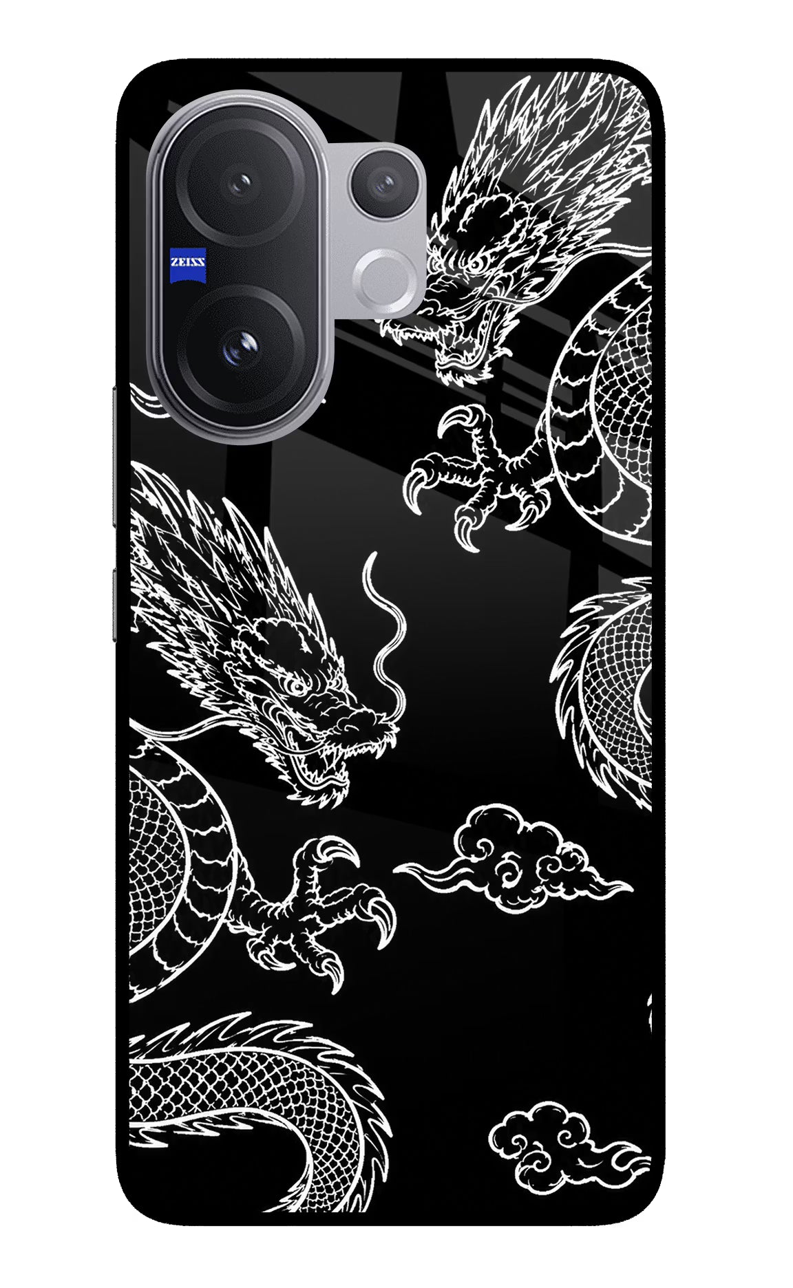 Twin Dragons Vivo V60 5G Glass Case