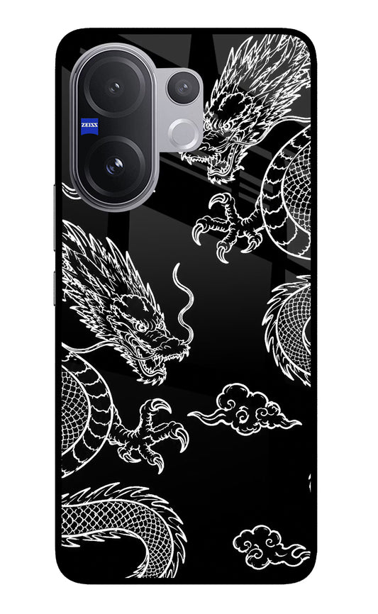 Twin Dragons Vivo V60 5G Glass Case