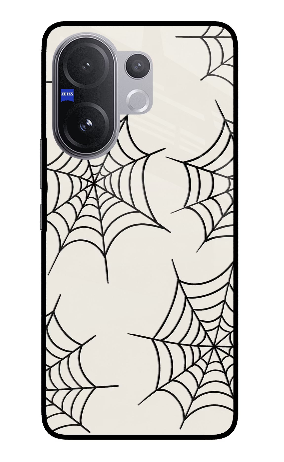 Spider Web Vivo V60 5G Glass Case
