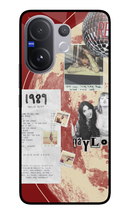 Taylor Swift Vivo V60 5G Glass Case