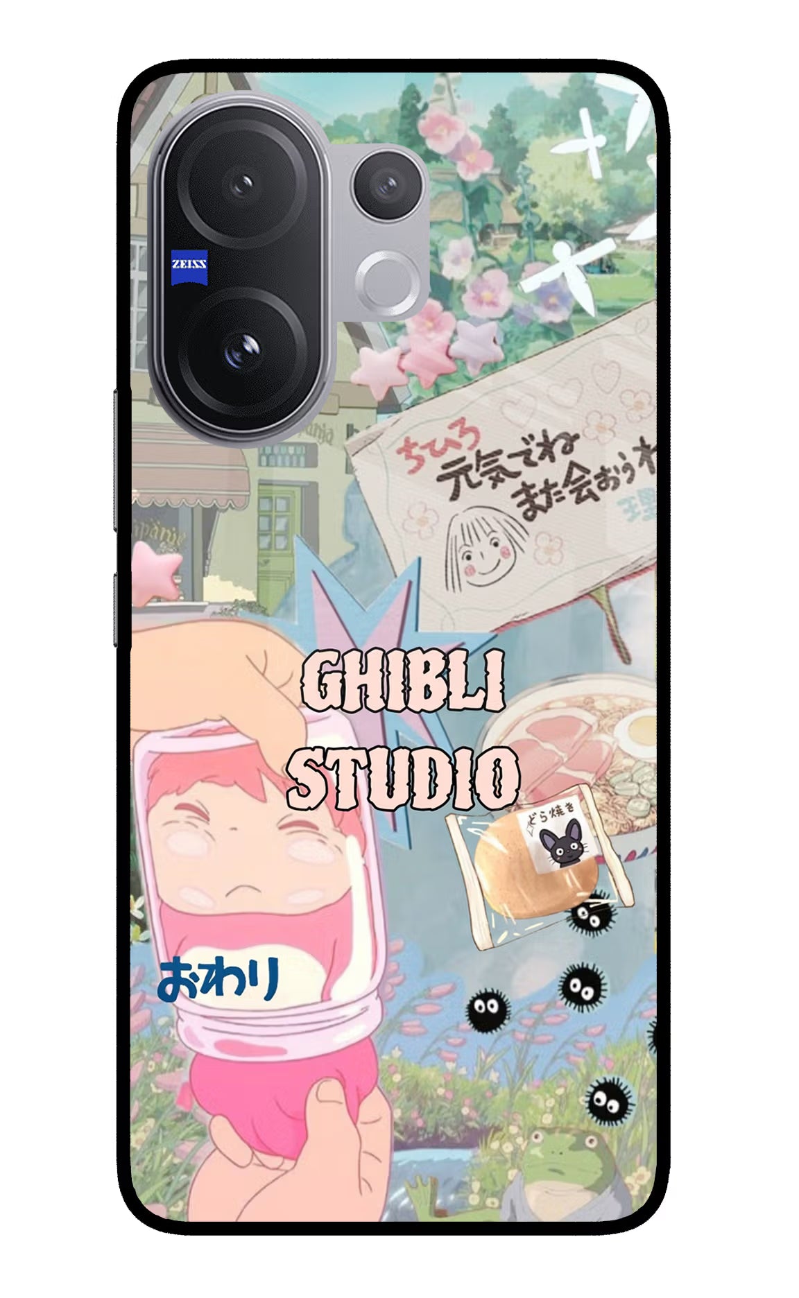 Studio Ghibli Vivo V60 5G Glass Case