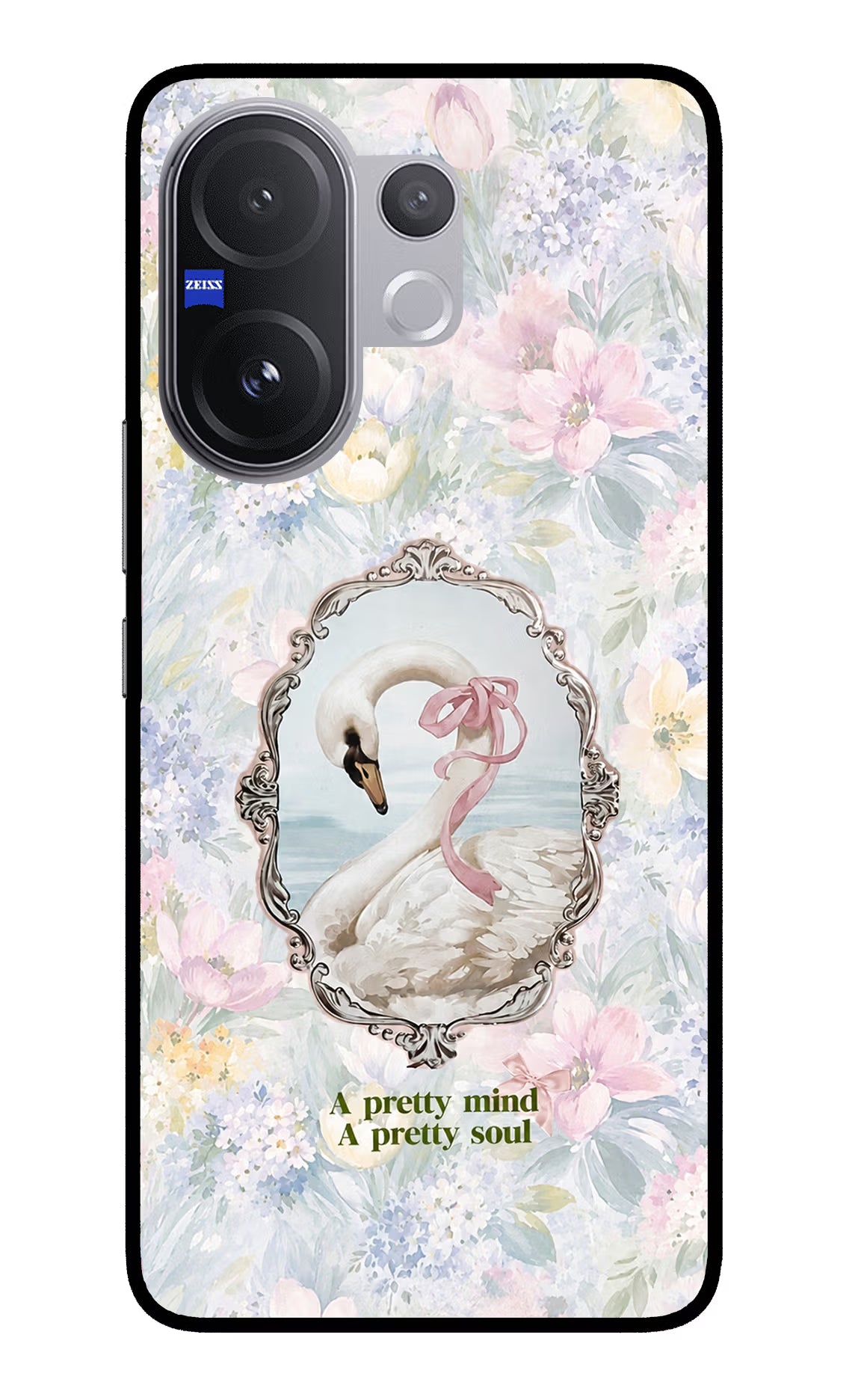 Pretty Mind Pretty Soul Vivo V60 5G Glass Case