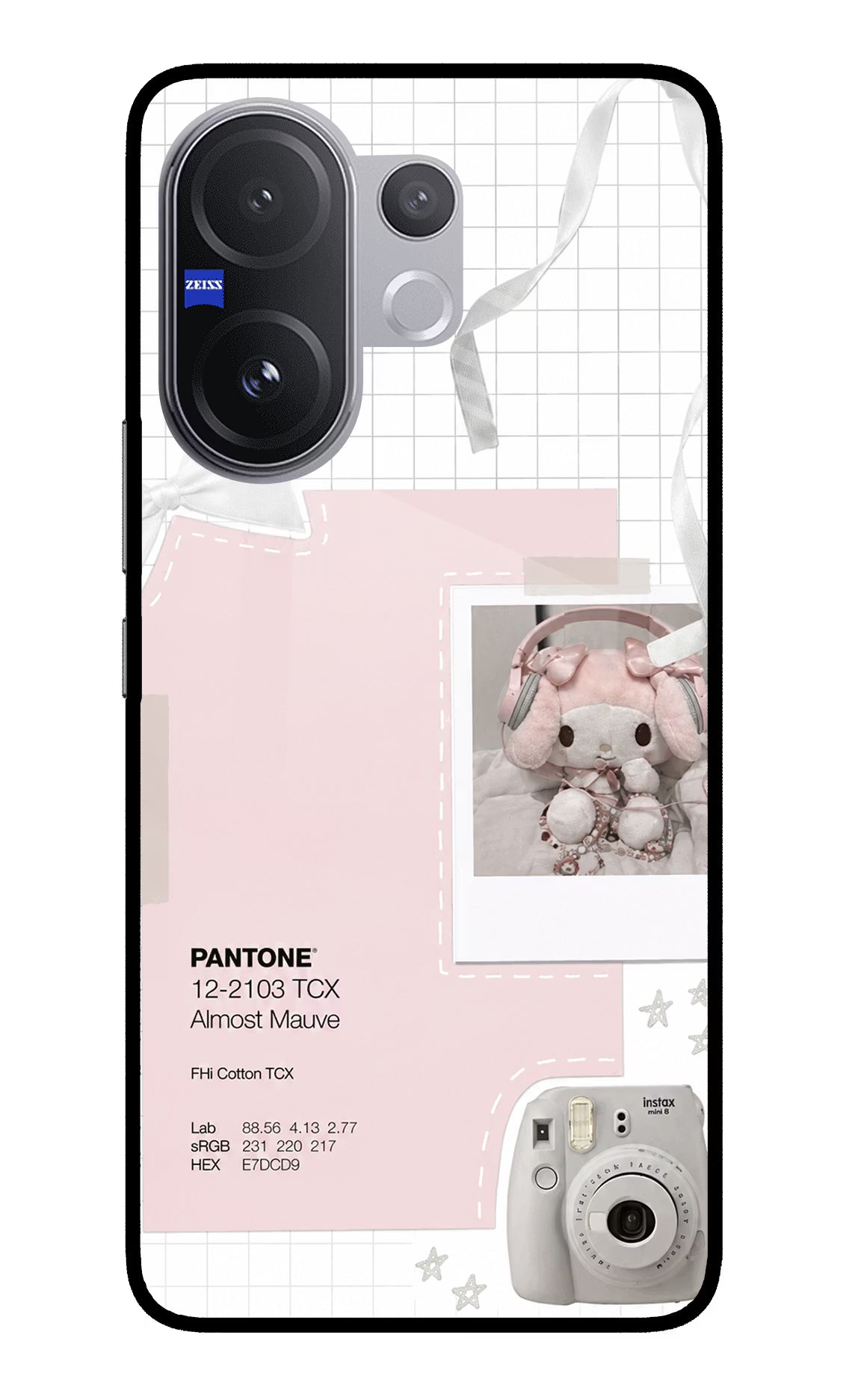 Pantone Asthetic Vivo V60 5G Glass Case