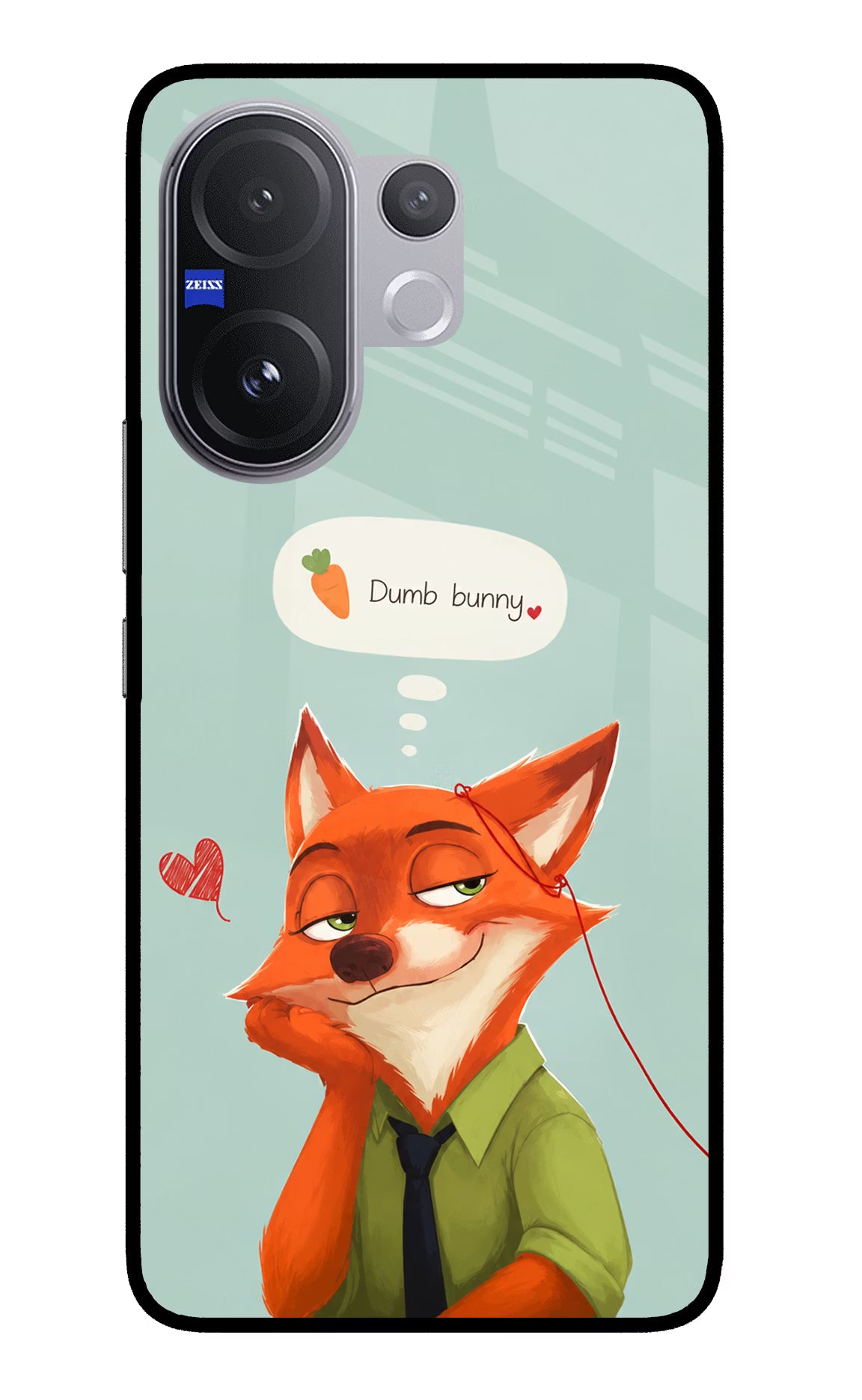 Nick Charm Vivo V60 5G Glass Case