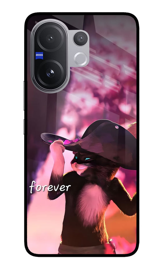 Forever Cat Vivo V60 5G Glass Case