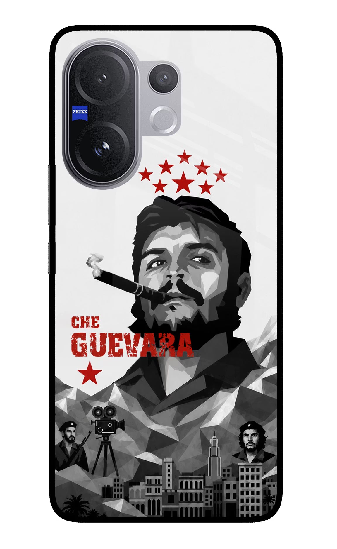 Che Guevara Iconic Vivo V60 5G Glass Case