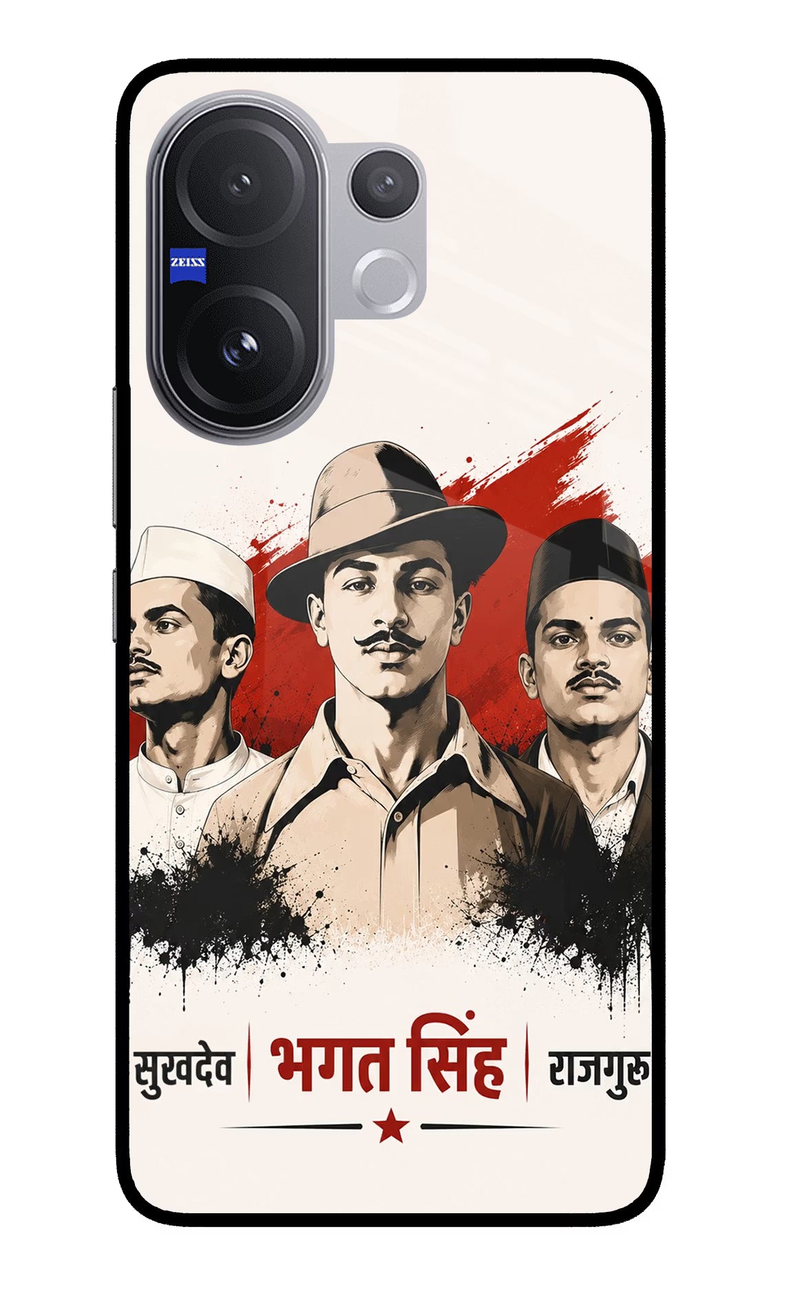 Sardar Patel Iron Will Vivo V60 5G Glass Case