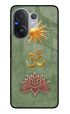 Om & Lotus Vivo V60 5G Glass Case