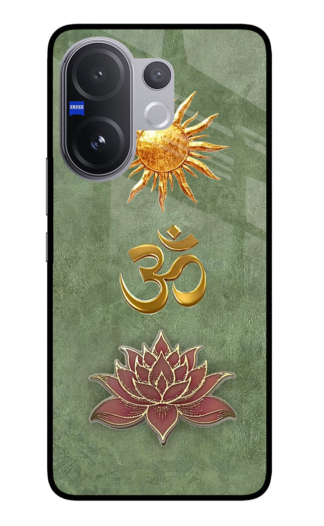 Om & Lotus Vivo V60 5G Glass Case